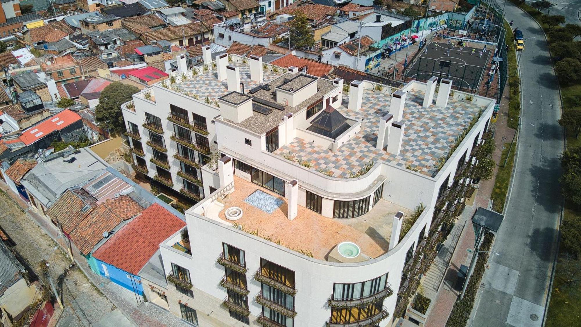 Hermoso Apartamento En La Candelaria Bogota Bagian luar foto